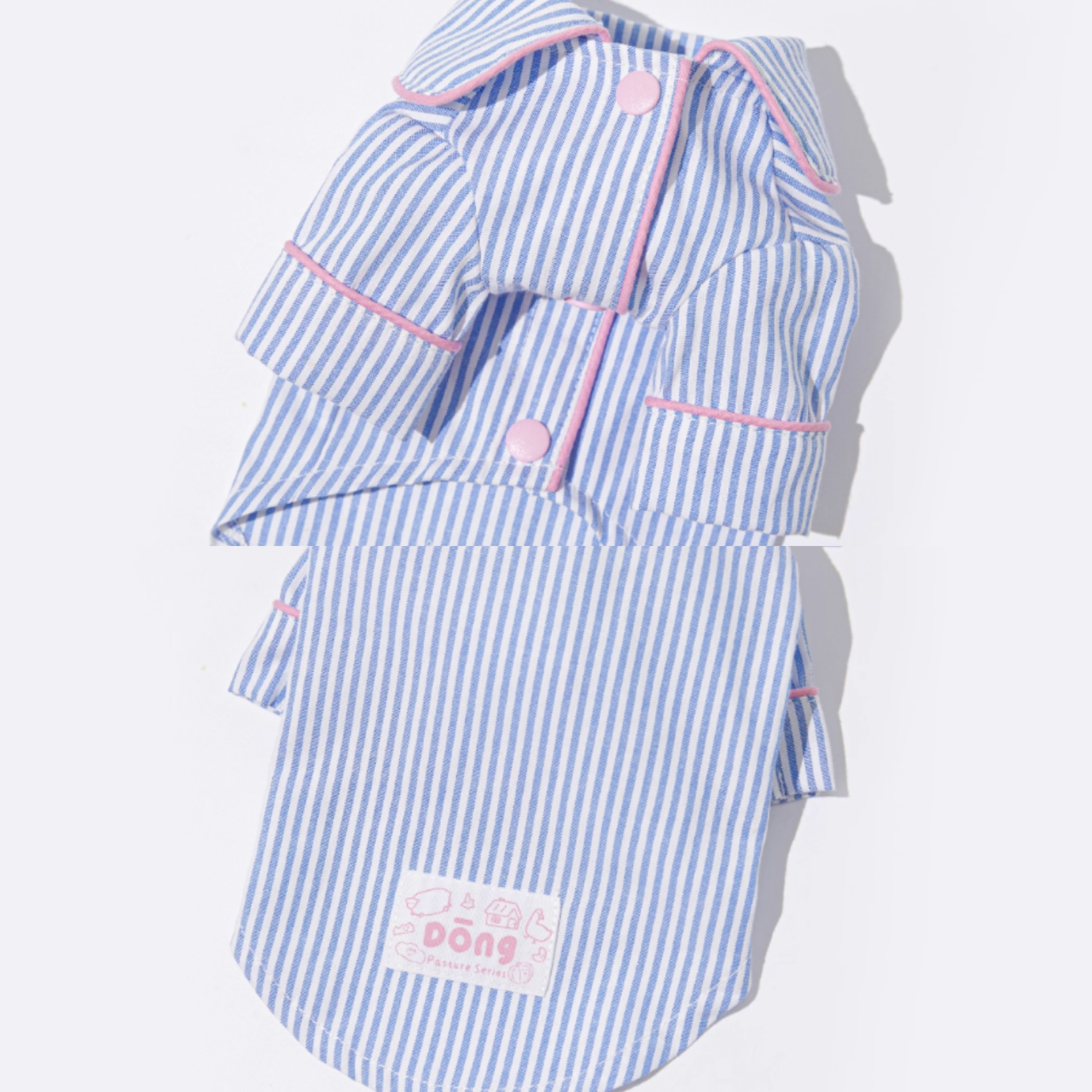 ストライプパジャマトップス