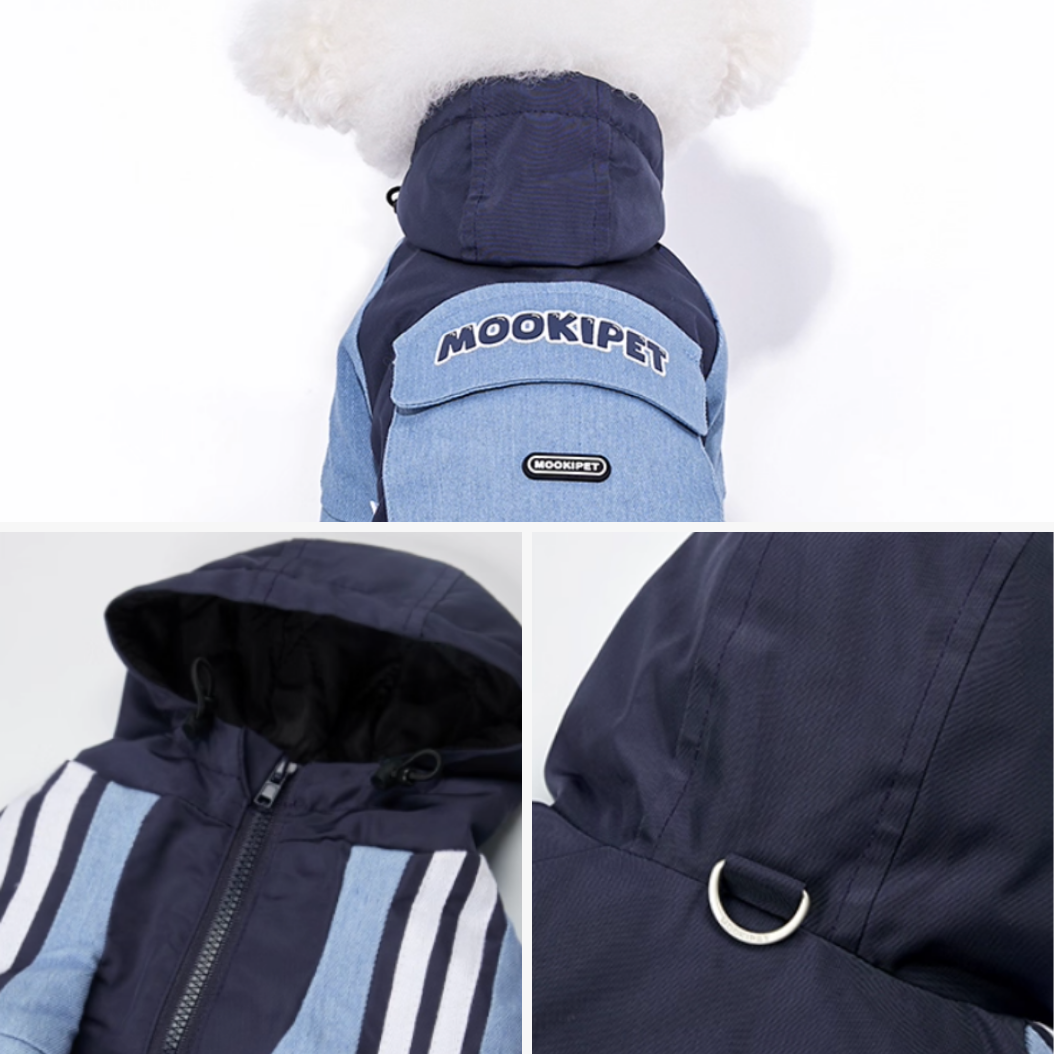 デニムコンビスポーツアウター