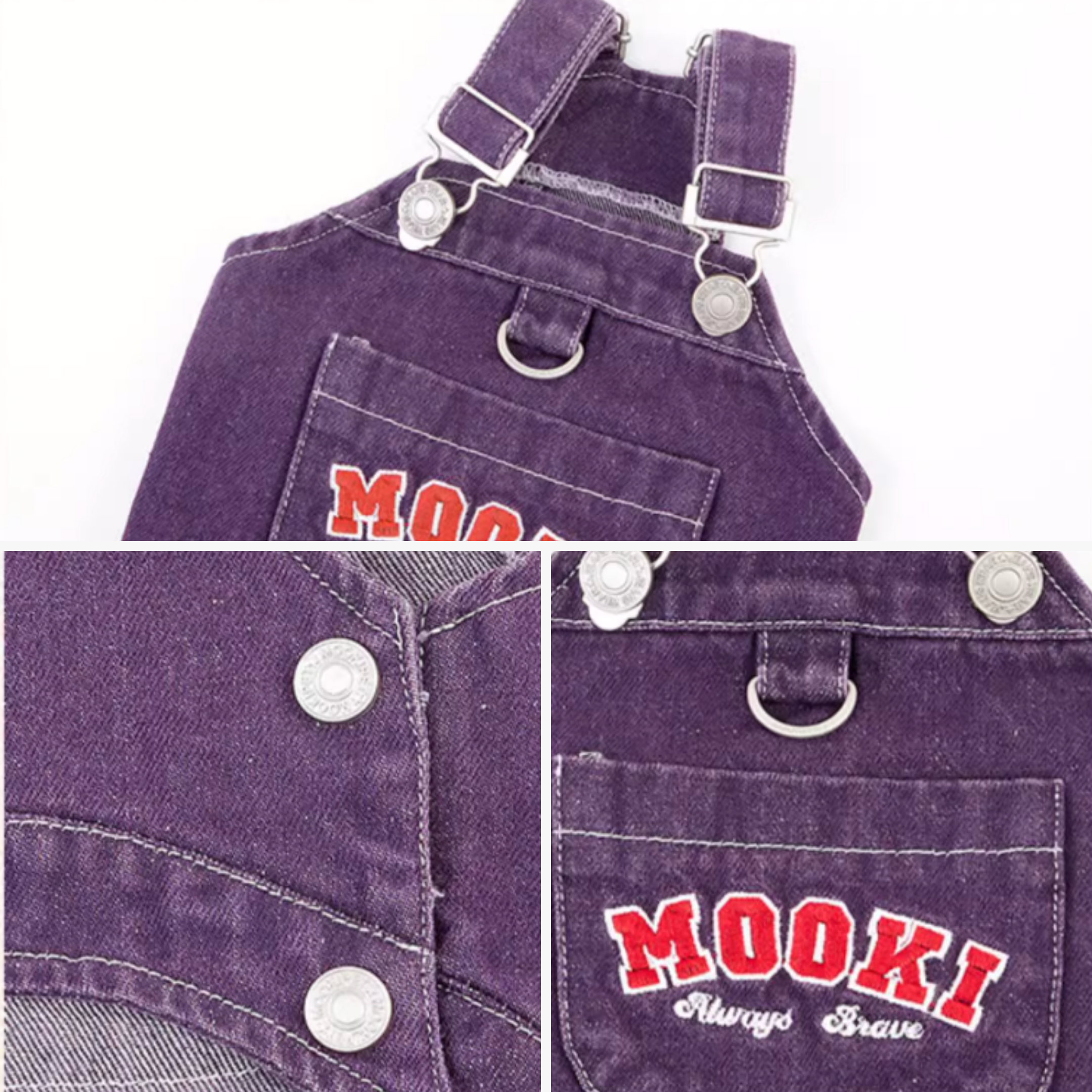 デニムサロペット