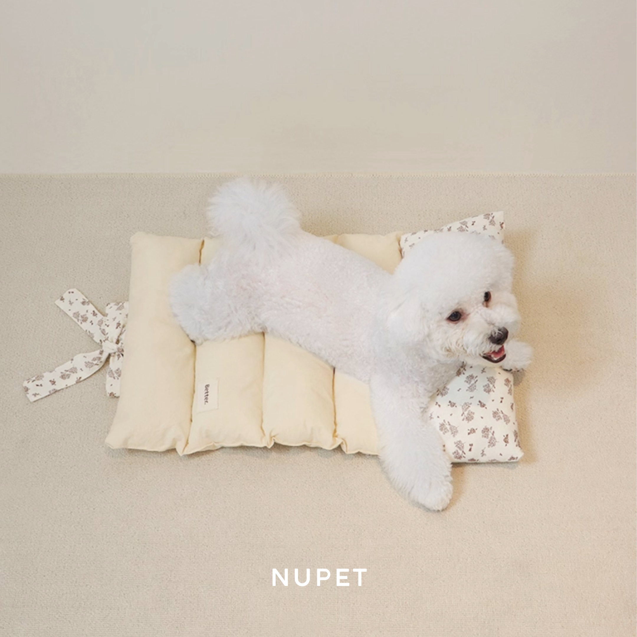 フラワーロールクッションベッド