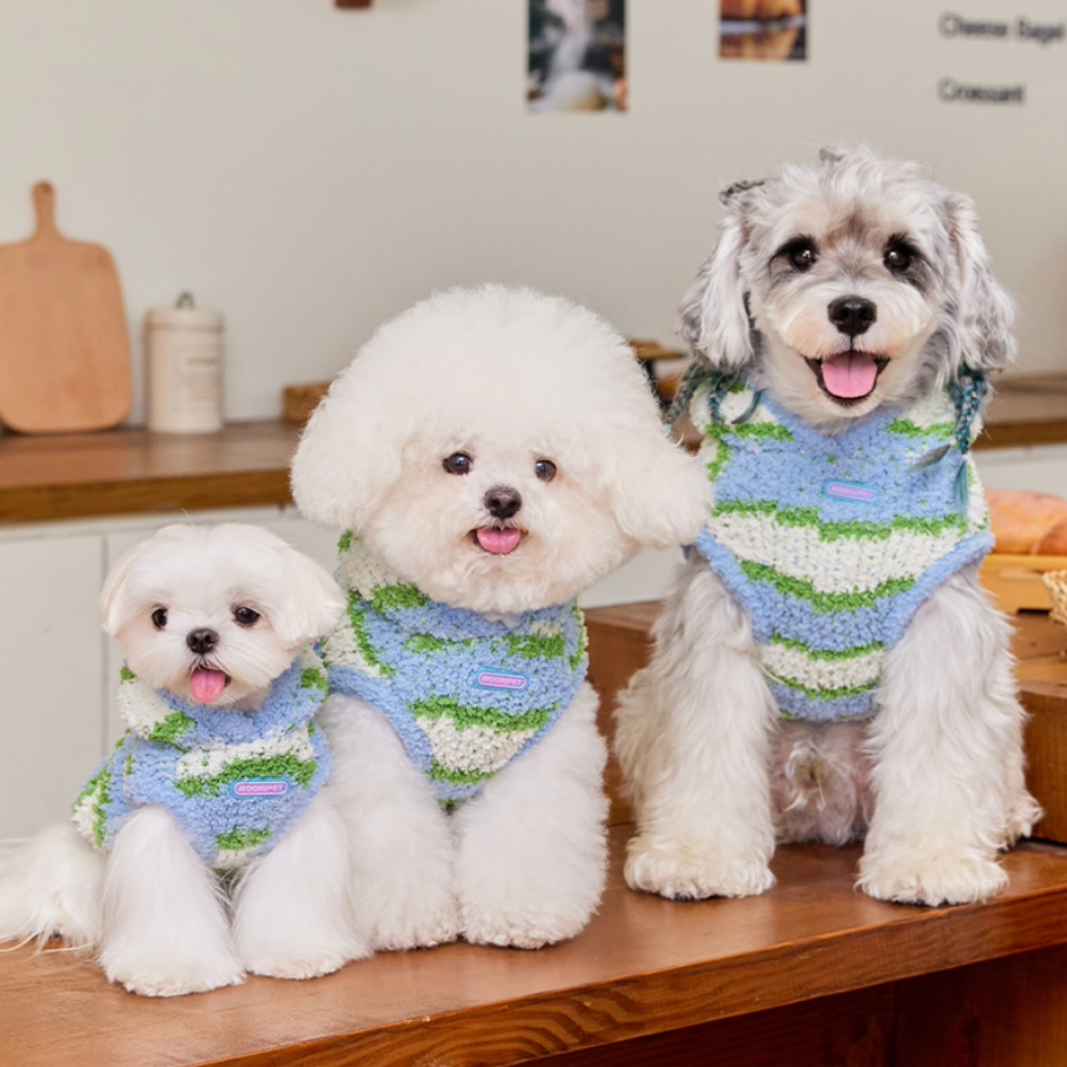 モコモコシャギートップス