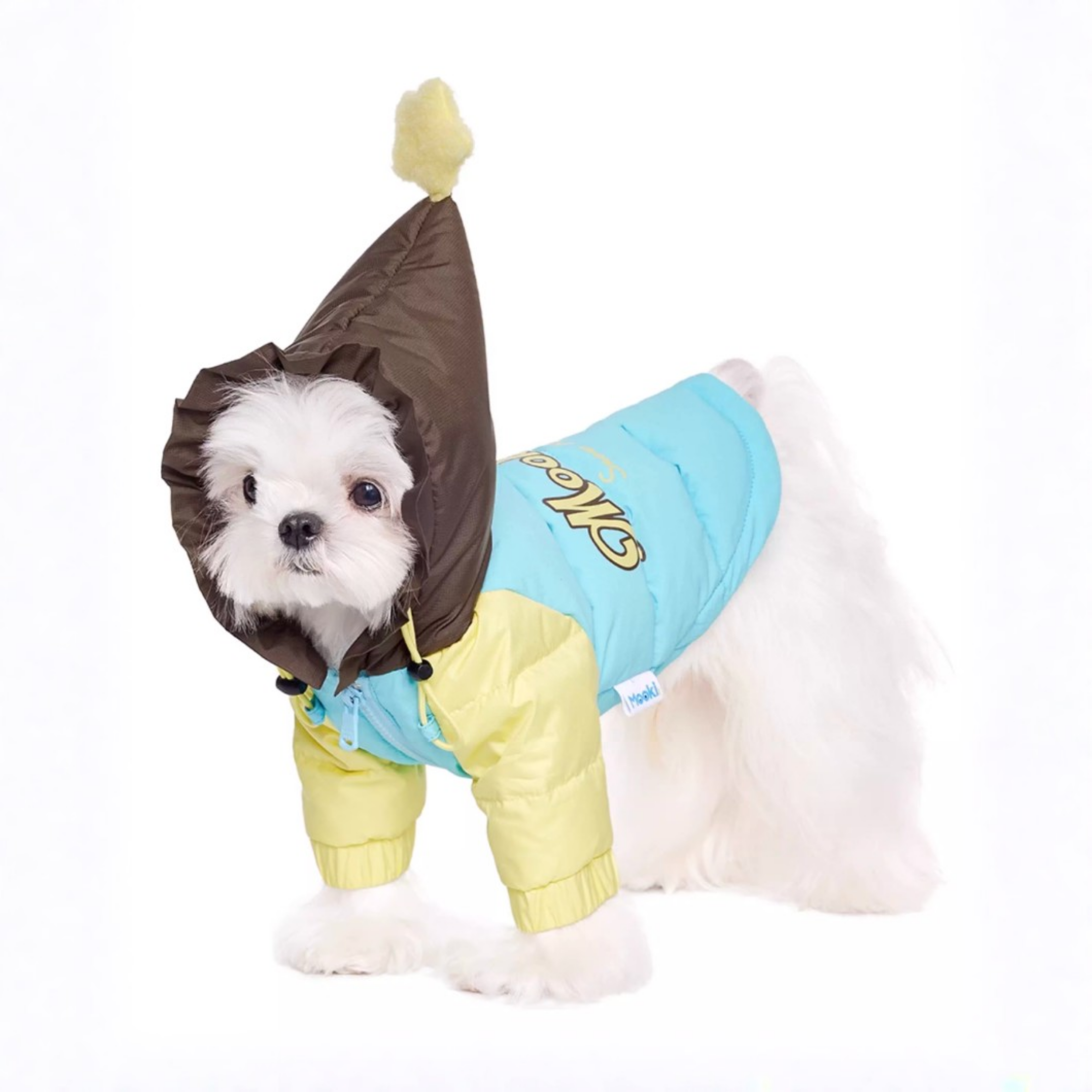 ポンポンフーディアウター