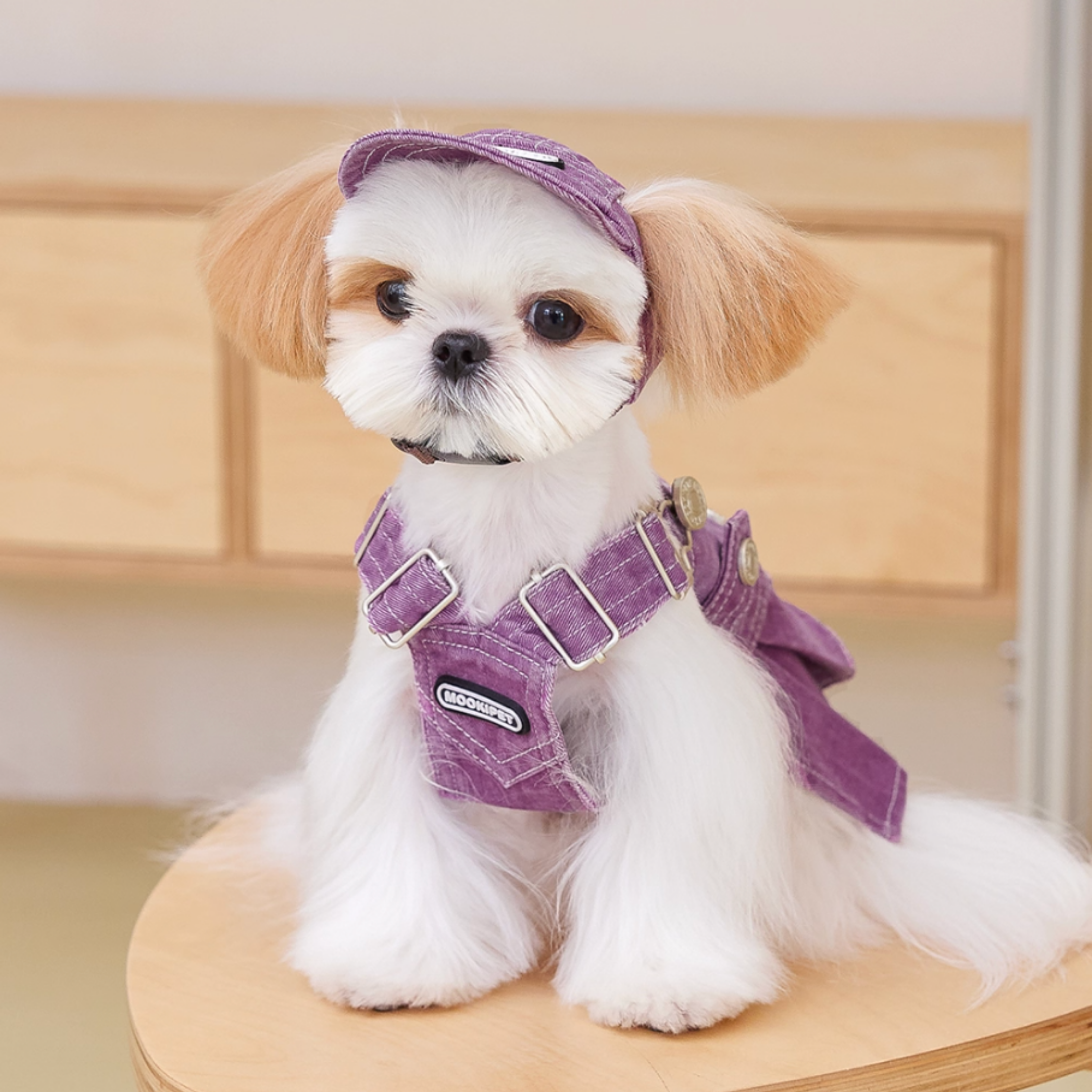 デニムプリーツスカート・トップス