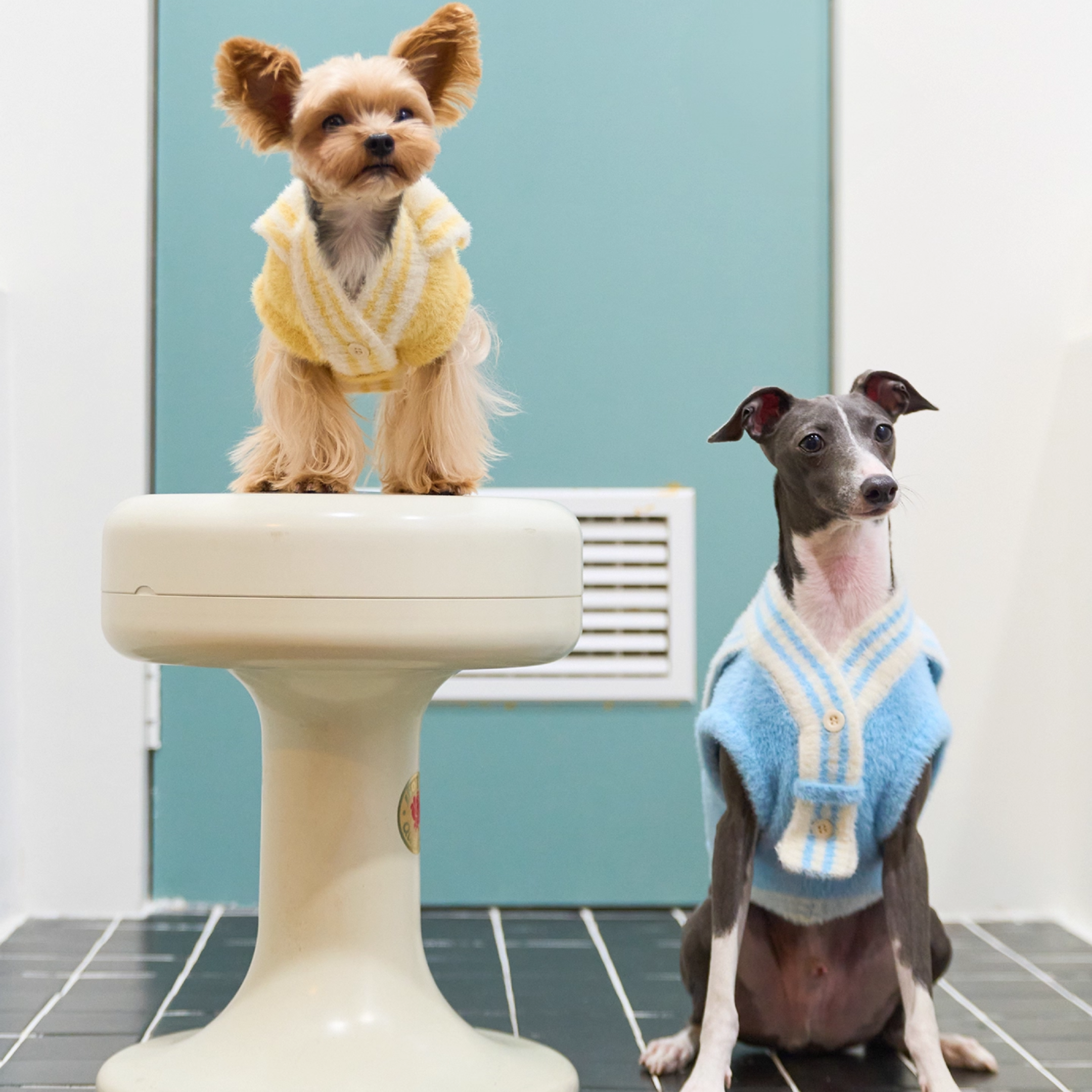 セーラーニットトップス