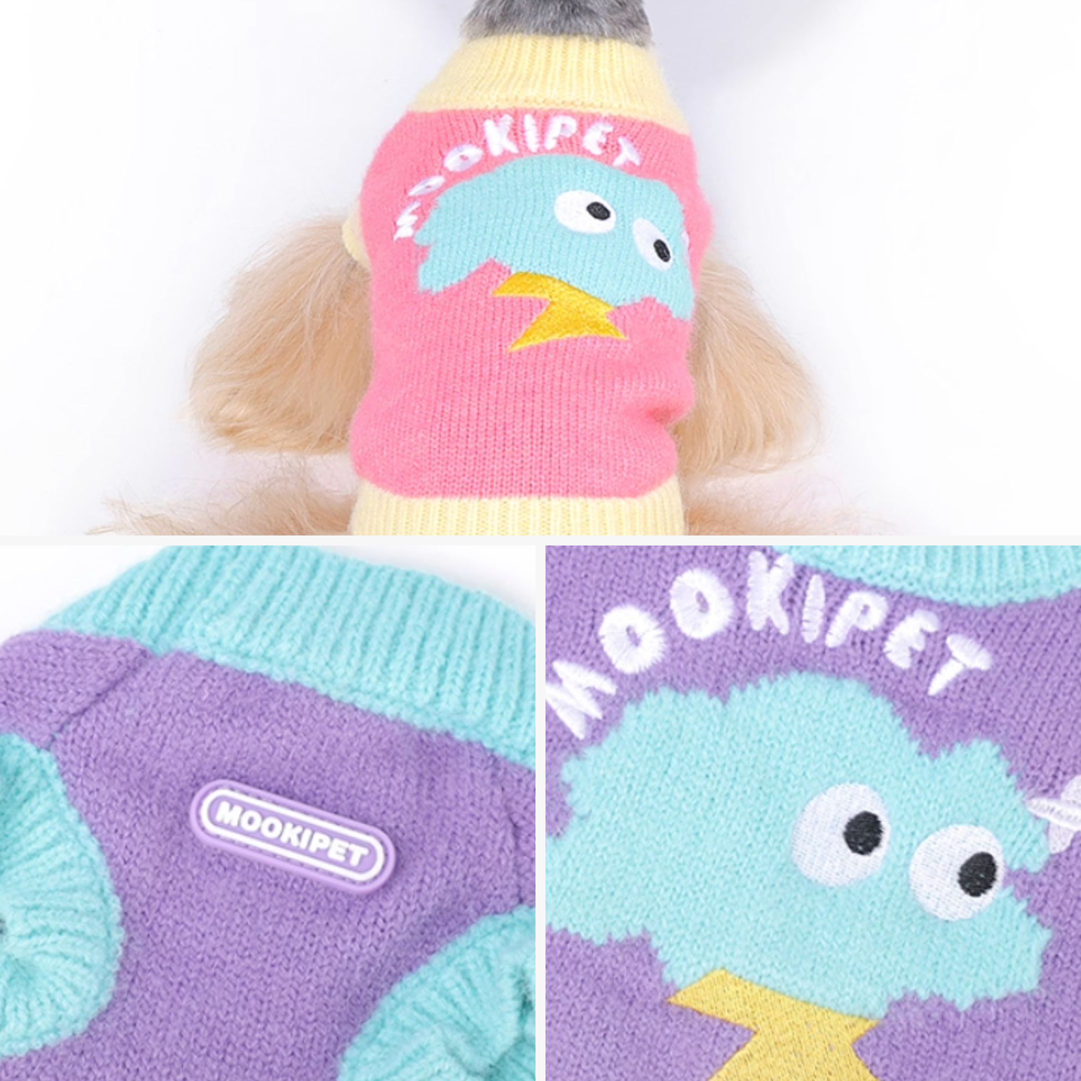 クラウドニットトップス