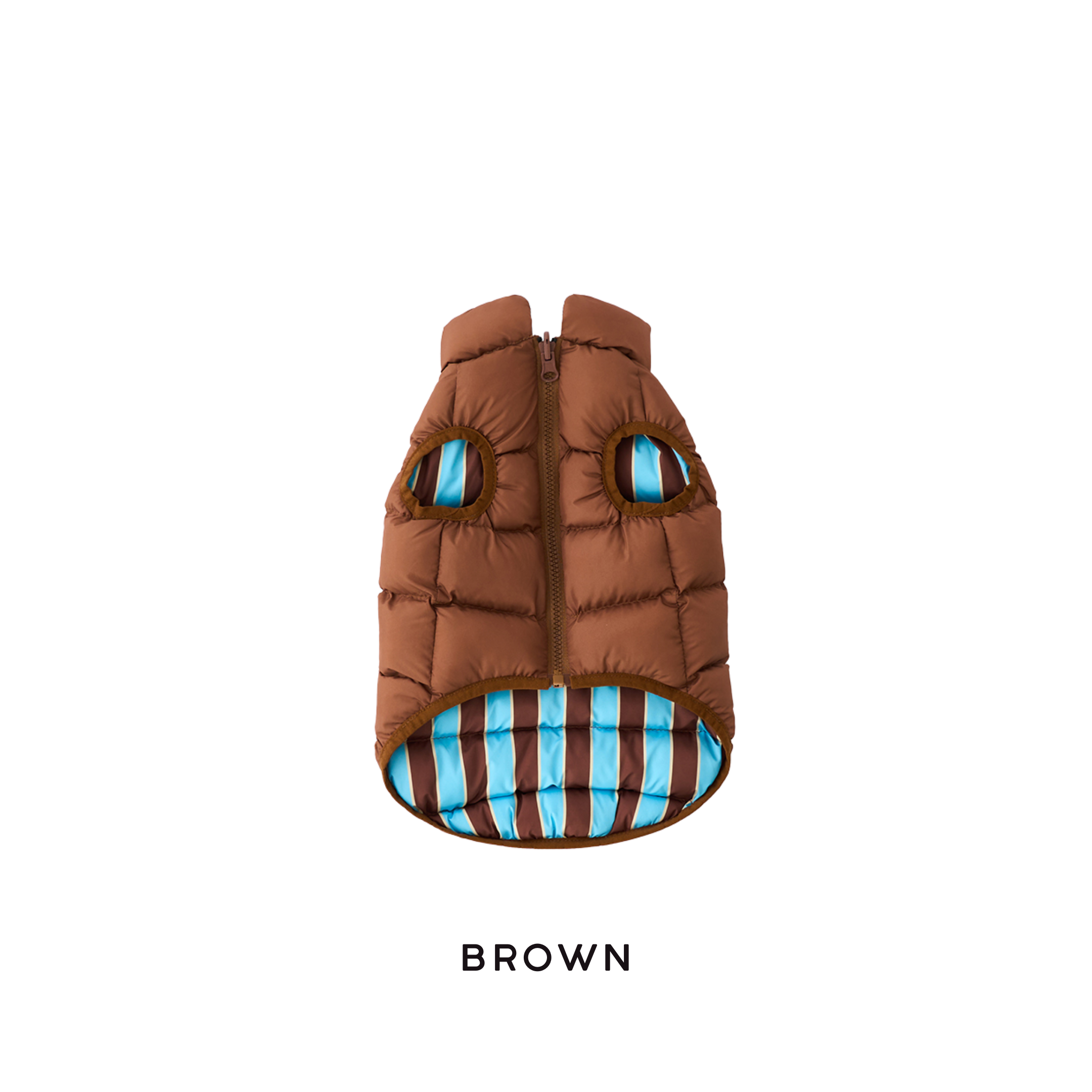 リバーシブルライトダウンジャケット