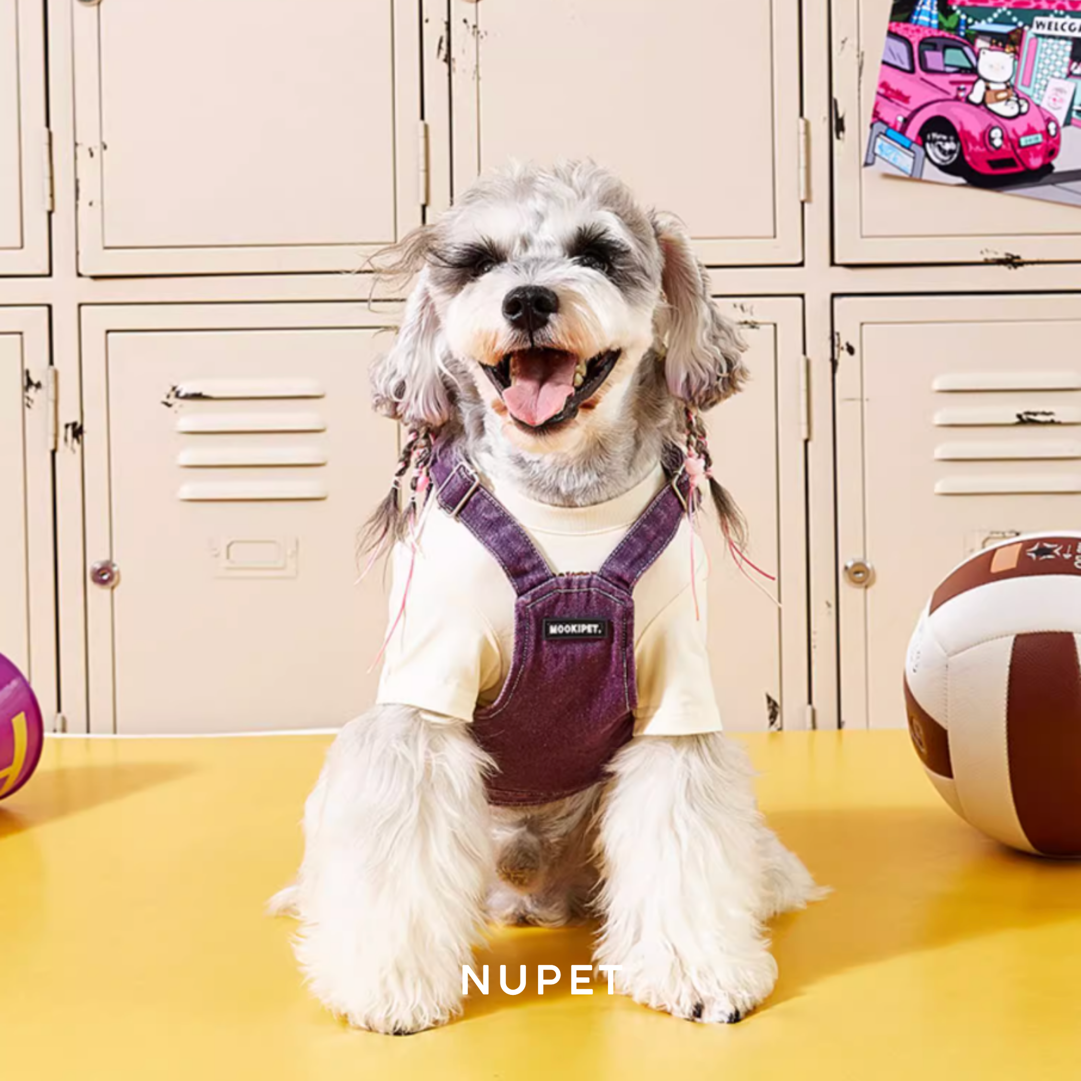 デニムサロペット