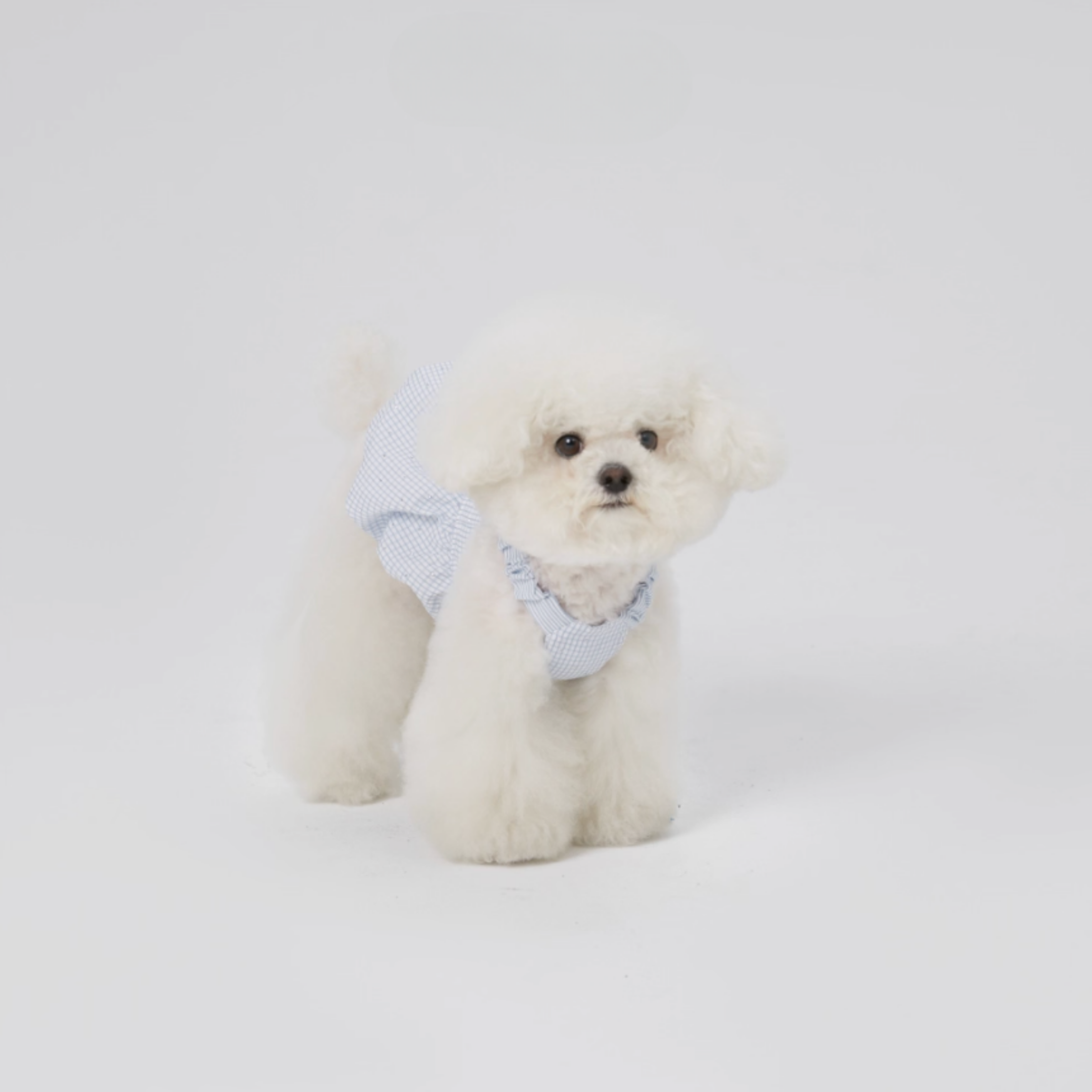 ギンガムミルキーサロペット