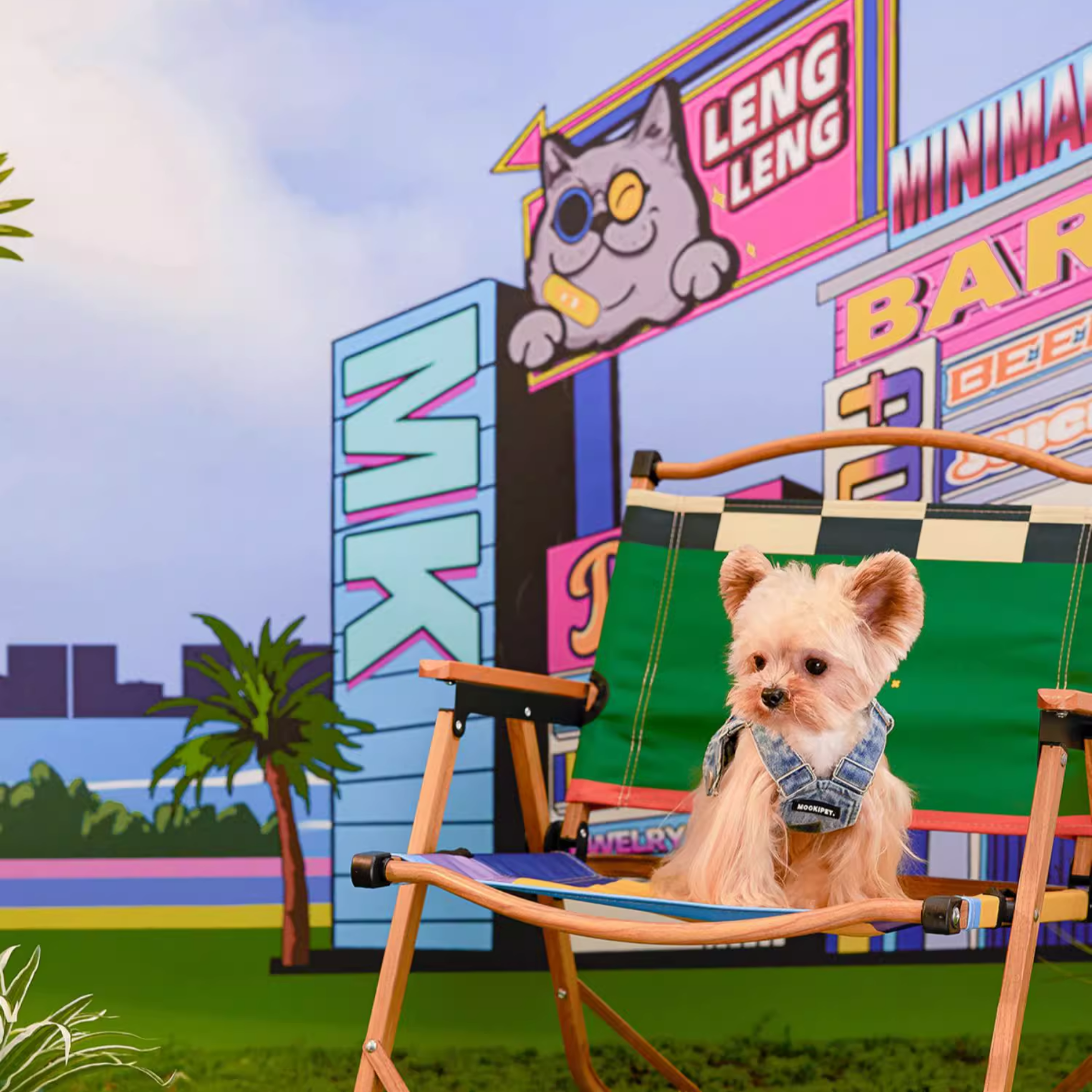 デニムオーバーオール