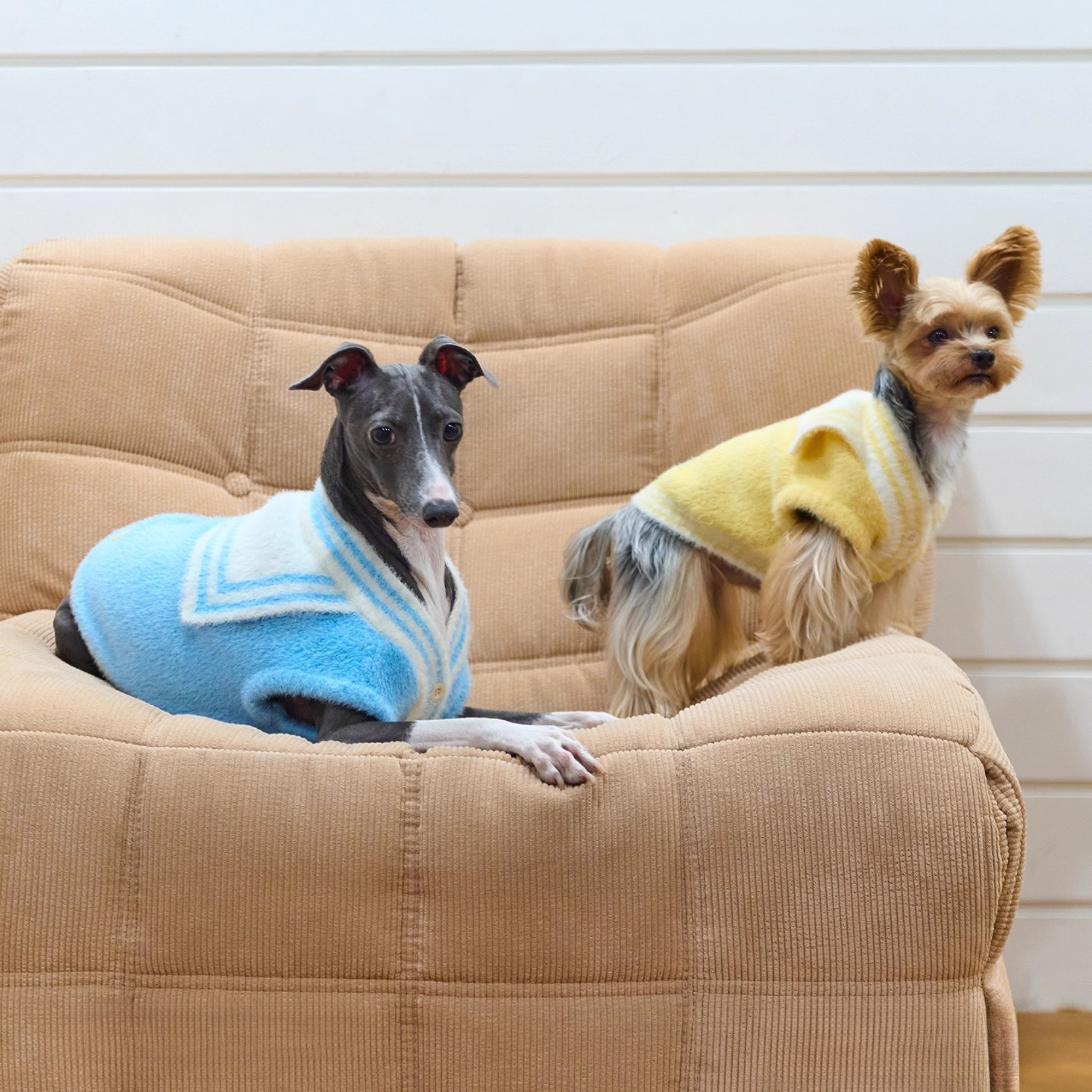 セーラーニットトップス