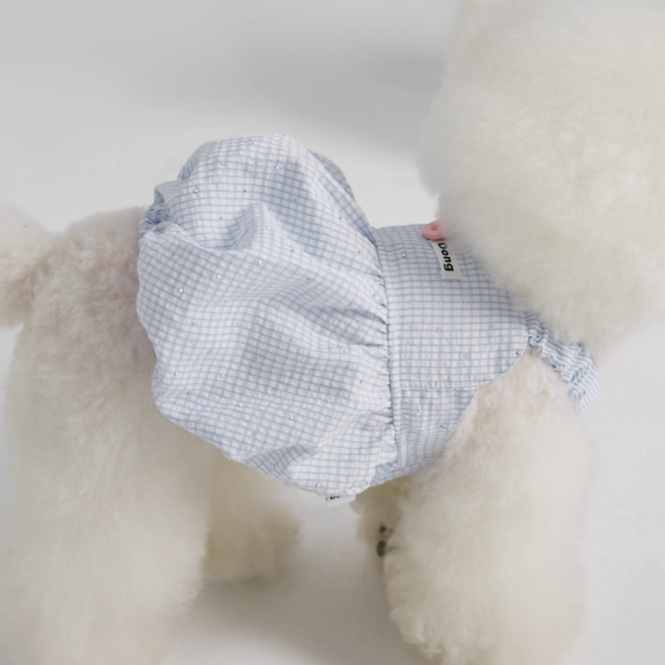 ギンガムミルキーサロペット