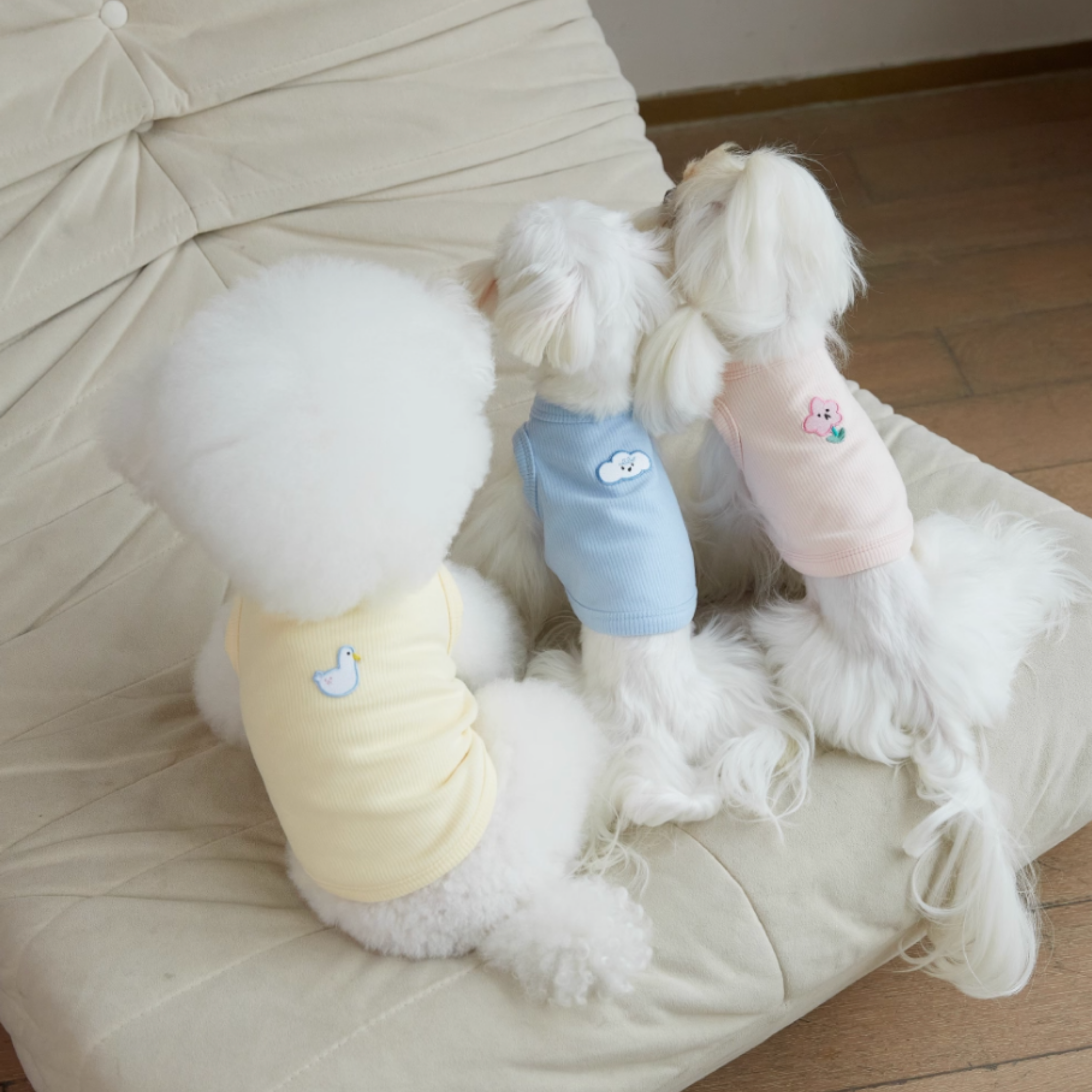 ワンポイントタンクトップ