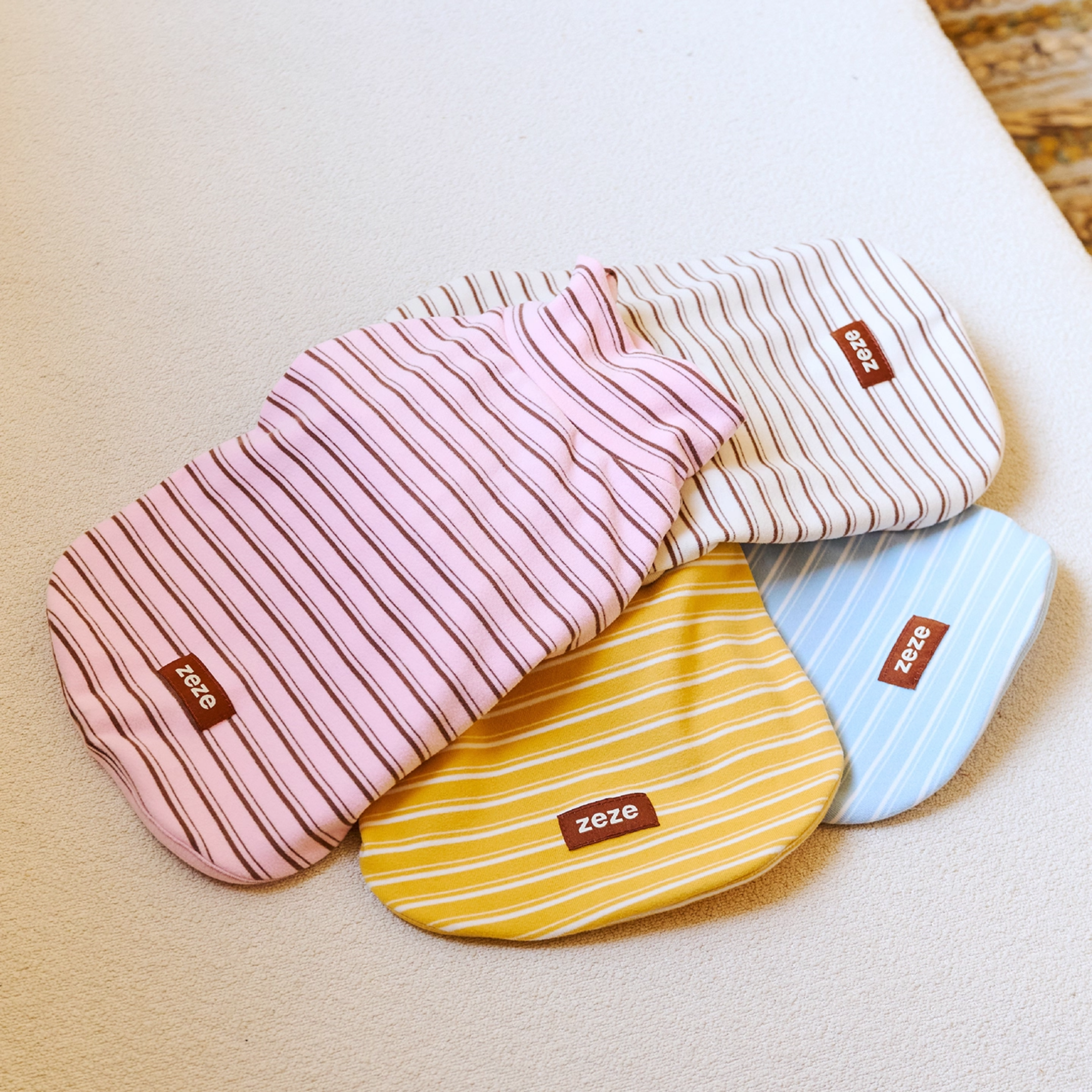 ストライプレイヤートップス